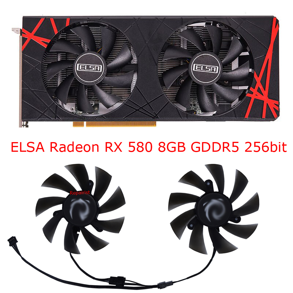 Вентилятор для видеокарты GPU, – обзор и цена Rx 580 8Gb 2048Sp Gpu