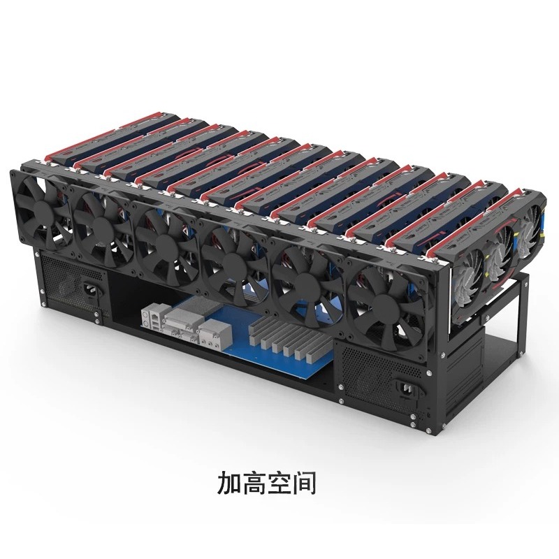 Рама для майнинг-станции с 12  – обзор и цена 12 Gpu Open Air Frame Case
